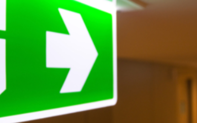 What Is The Importance of a Blue Sign on a Fire Door for Fire Safety?